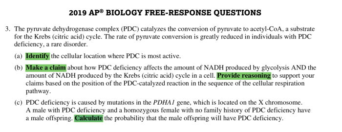 Ap biology unit 4 test answers