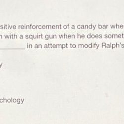 Reinforcement operant conditioning