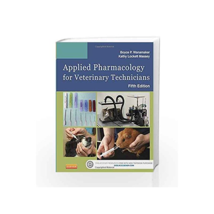 Applied pharmacology for veterinary technicians 6th edition