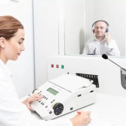 Audiometric testing monitors an employee's hearing