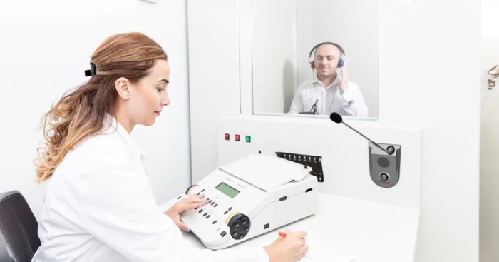 Audiometric testing monitors an employee's hearing