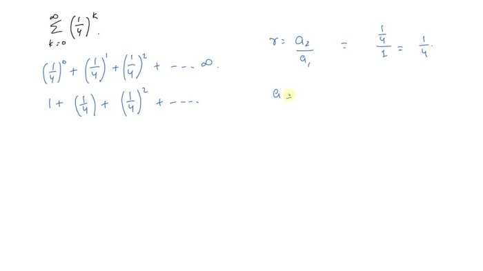 Evaluate state series geometric diverges telescoping transcribed text show 0o